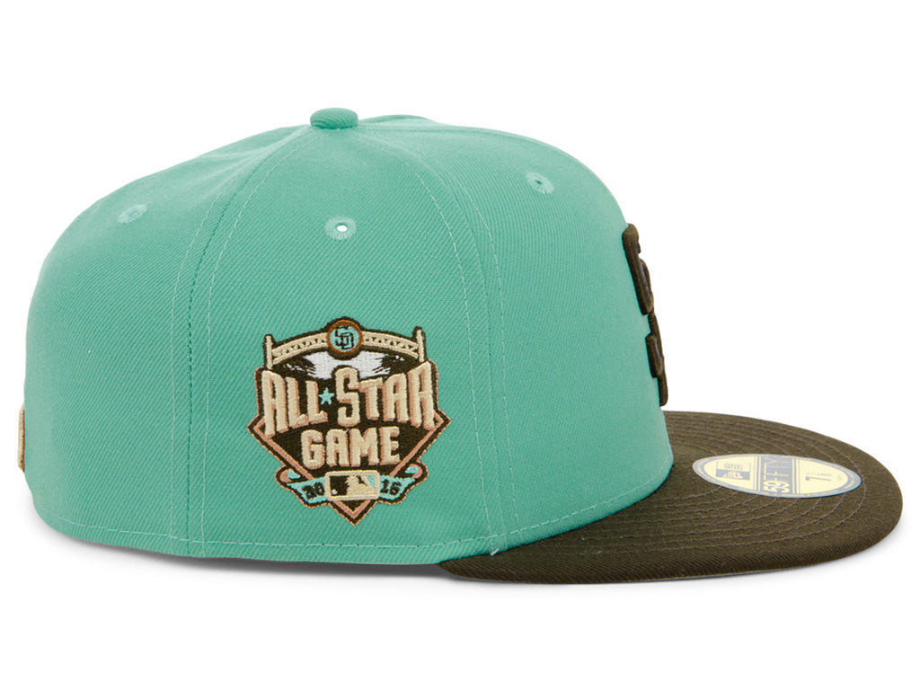 New Era x Lids HD  San Diego Padres Ice Cream Chocolate Mint 59FIFTY Fitted Cap