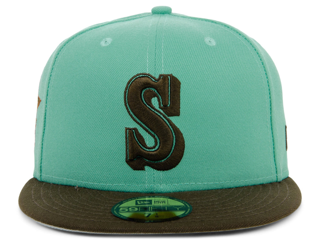 New Era x Lids HD  Seattle Mariners Ice Cream Chocolate Mint 59FIFTY Fitted Cap