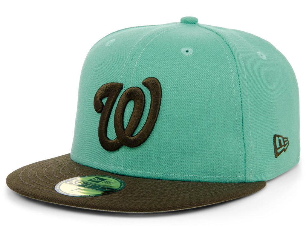 New Era x Lids HD  Washington Nationals Ice Cream Chocolate Mint 59FIFTY Fitted Cap