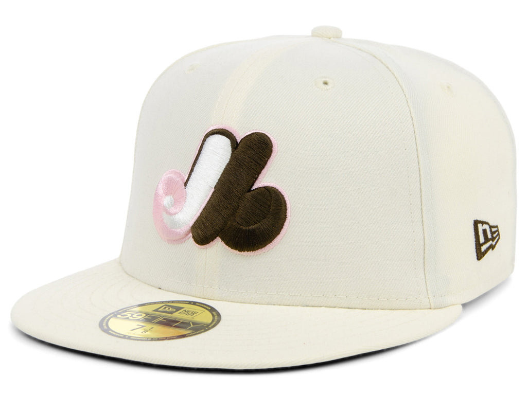 New Era x Lids HD  Montreal Expos Ice Cream Neapolitan 2022 59FIFTY Fitted Cap