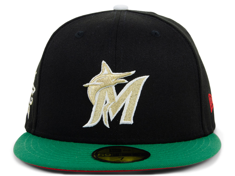 New Era x Lids HD Miami Marlins Casino Roulette 2022 59FIFTY Fitted Cap