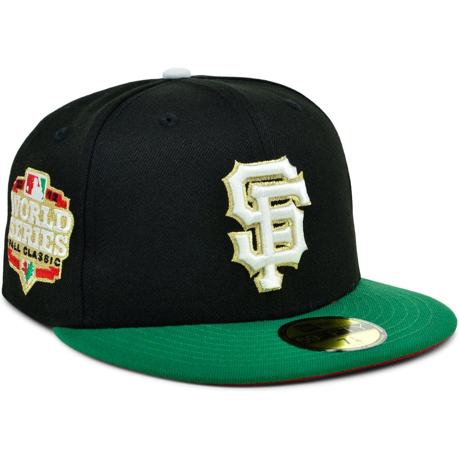 Lids San Francisco Giants New Era Green Undervisor 59FIFTY Fitted Hat -  Gray