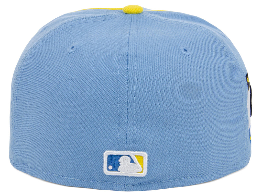 New Era x Lids HD  Boston Red Sox Powder Blue Pipe 2022 59FIFTY Fitted Cap