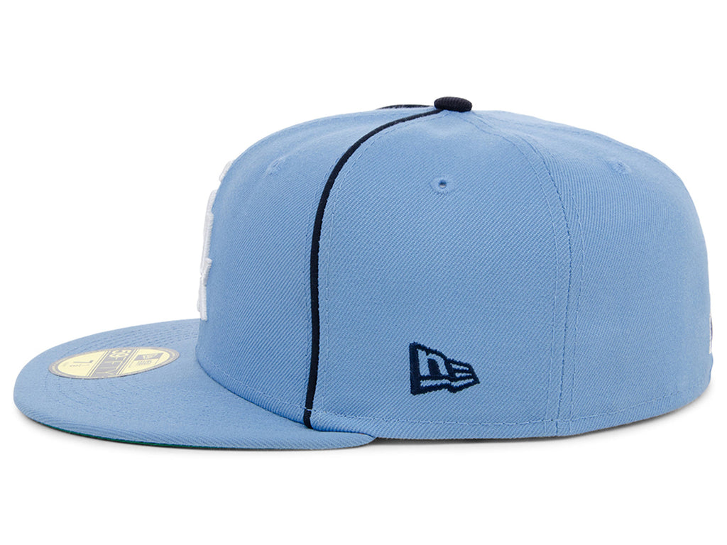 New Era x Lids HD  Chicago White Sox Powder Blue Pipe 2022 59FIFTY Fitted Cap
