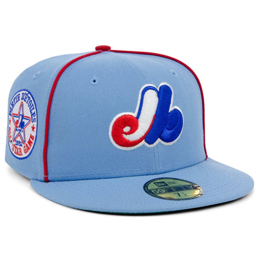 New Era x Lids HD Montreal Expos Powder Blue Pipe 2022 59FIFTY Fitted