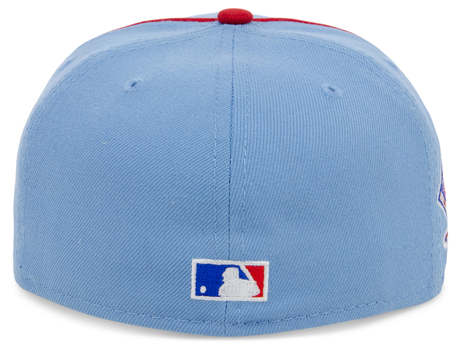 Teaxas Rangers Powder Blue New Era x Lids HD Texas Rangers Powder Blue Pipe 2022 59FIFTY Fitted Cap