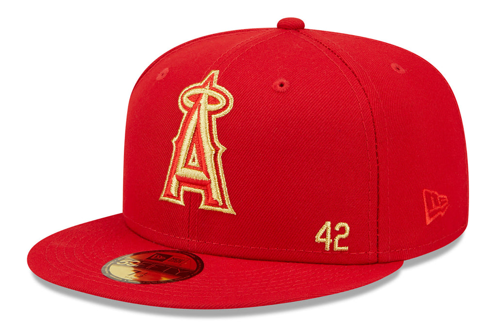 New Era x Lids HD Anaheim Angels Thank You Jackie 2.0 59FIFTY Fitted Cap