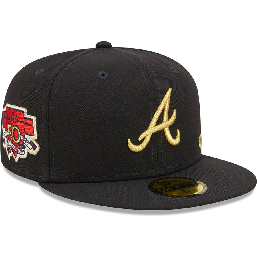 New Era x Lids HD Atlanta Braves Thank You Jackie 2.0 59FIFTY Fitted Cap