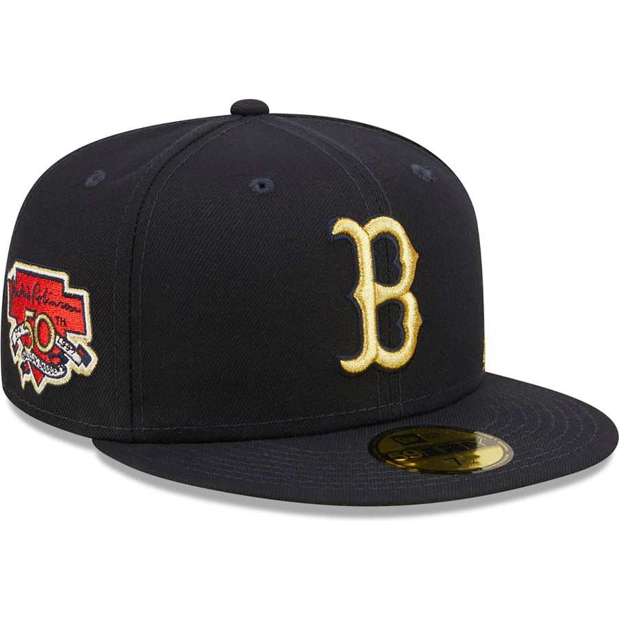 New Era x Lids HD Boston Red Sox Thank You Jackie 2.0 59FIFTY Fitted Cap