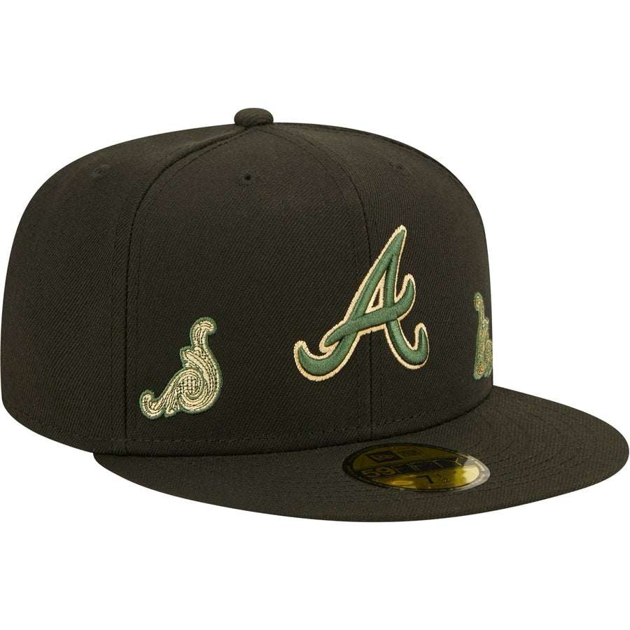 New Era x Lids HD  Atlanta Braves Cashed Check 2022 59FIFTY Fitted Cap
