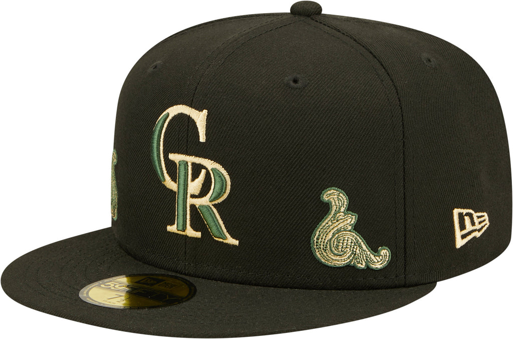New Era x Lids HD  Colorado Rockies Cashed Check 2022 59FIFTY Fitted Cap