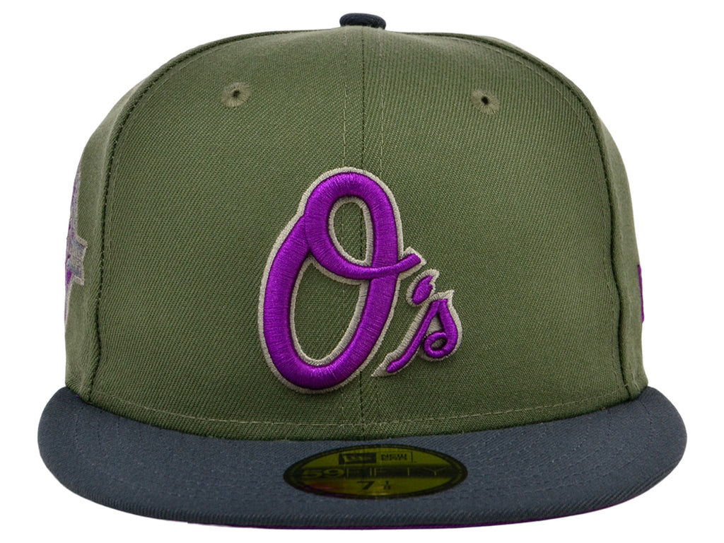 New Era x Lids HD  Baltimore Orioles Mossy Haze 2022 59FIFTY Fitted Cap