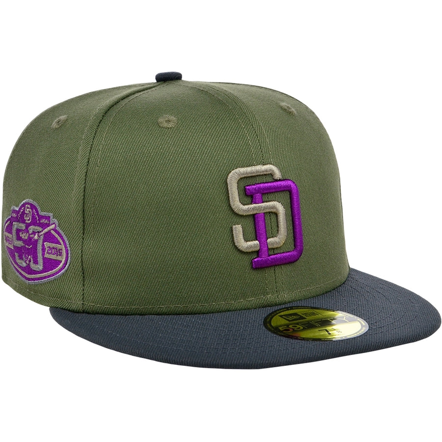 New Era x Lids HD  San Diego Padres Mossy Haze 2022 59FIFTY Fitted Cap