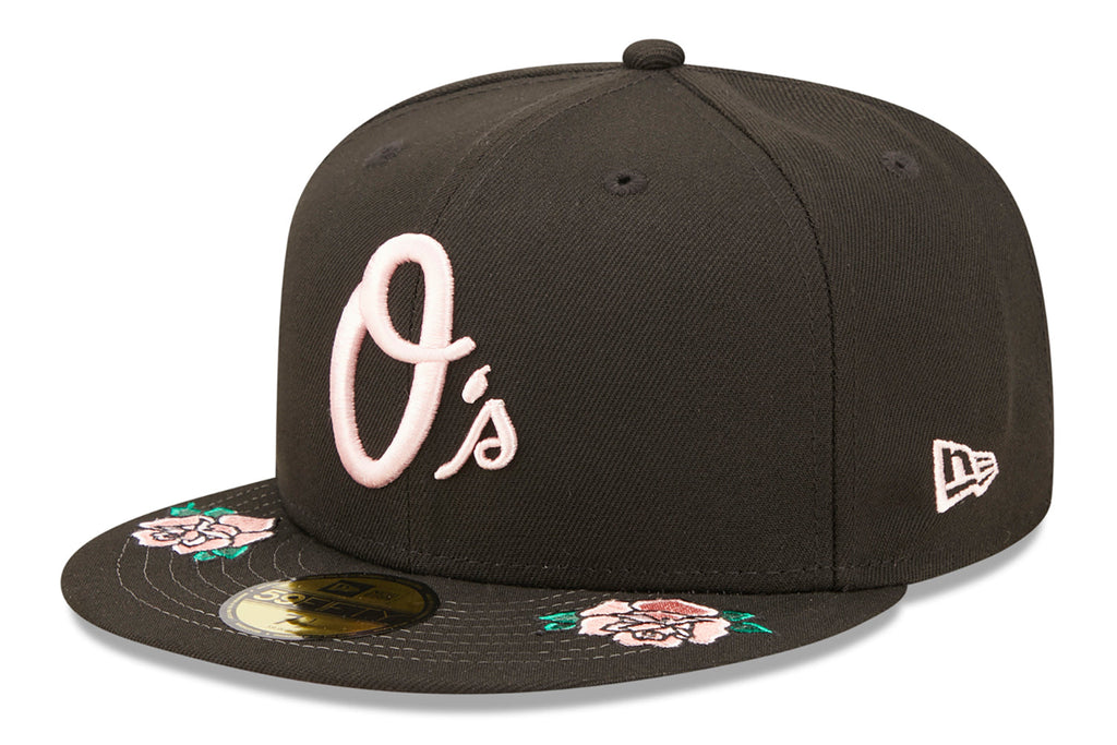 New Era x Lids HD Baltimore Orioles Double Rose 59FIFTY Fitted Cap