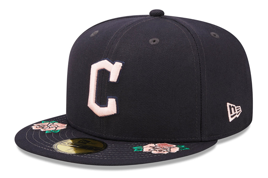 New Era x Lids HD Cleveland Guardians Double Rose 59FIFTY Fitted Cap