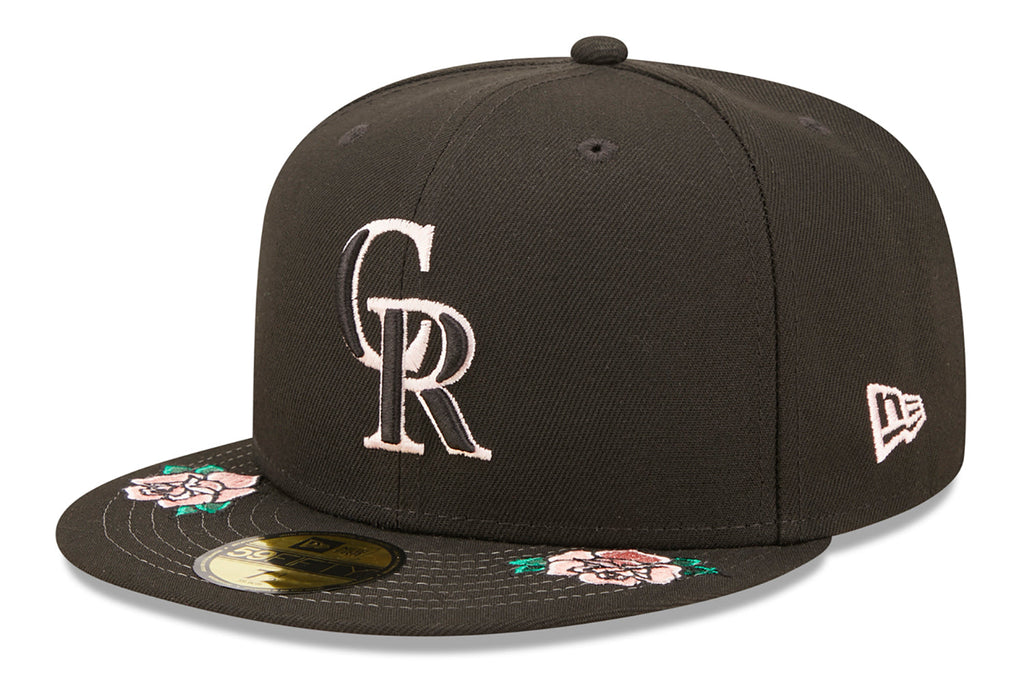 New Era x Lids HD Colorado Rockies Double Rose 59FIFTY Fitted Cap