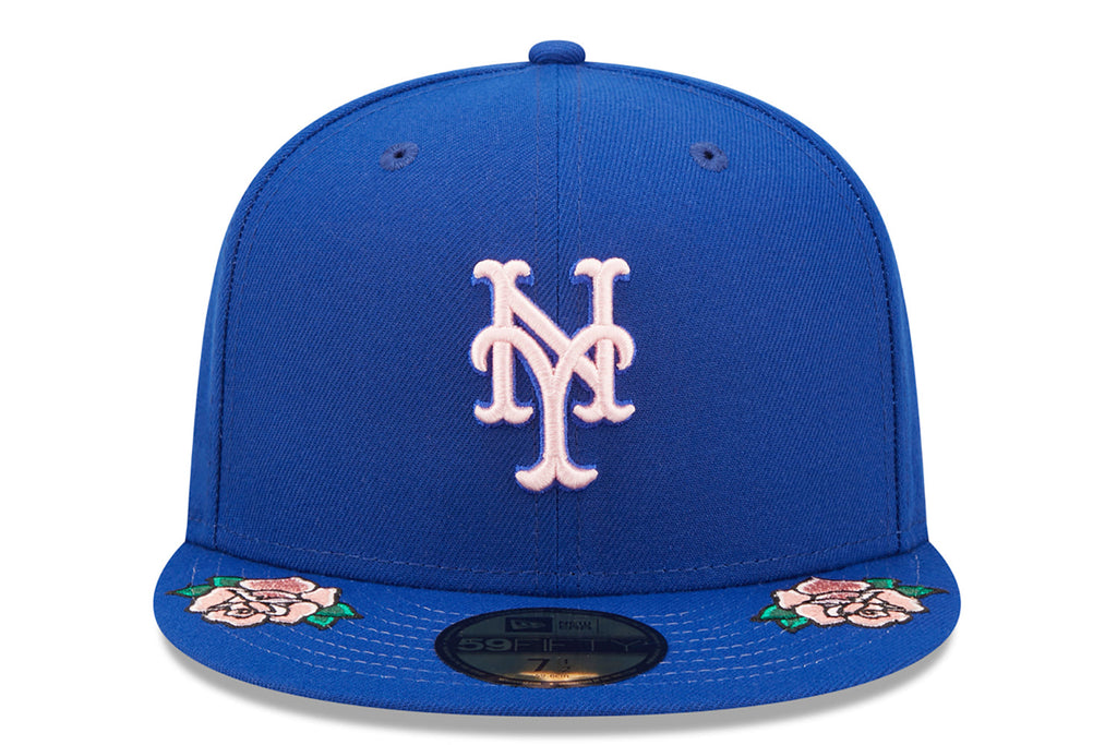 New Era x Lids HD New York Mets Double Rose 59FIFTY Fitted Cap