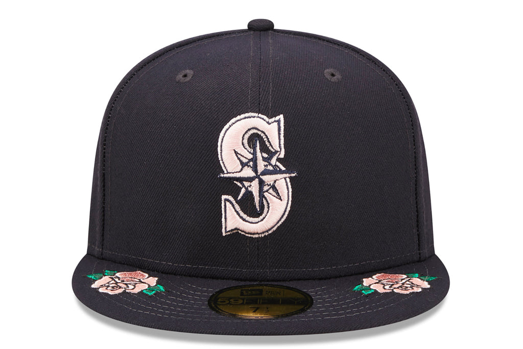 New Era x Lids HD Seattle Mariners Double Rose 59FIFTY Fitted Cap
