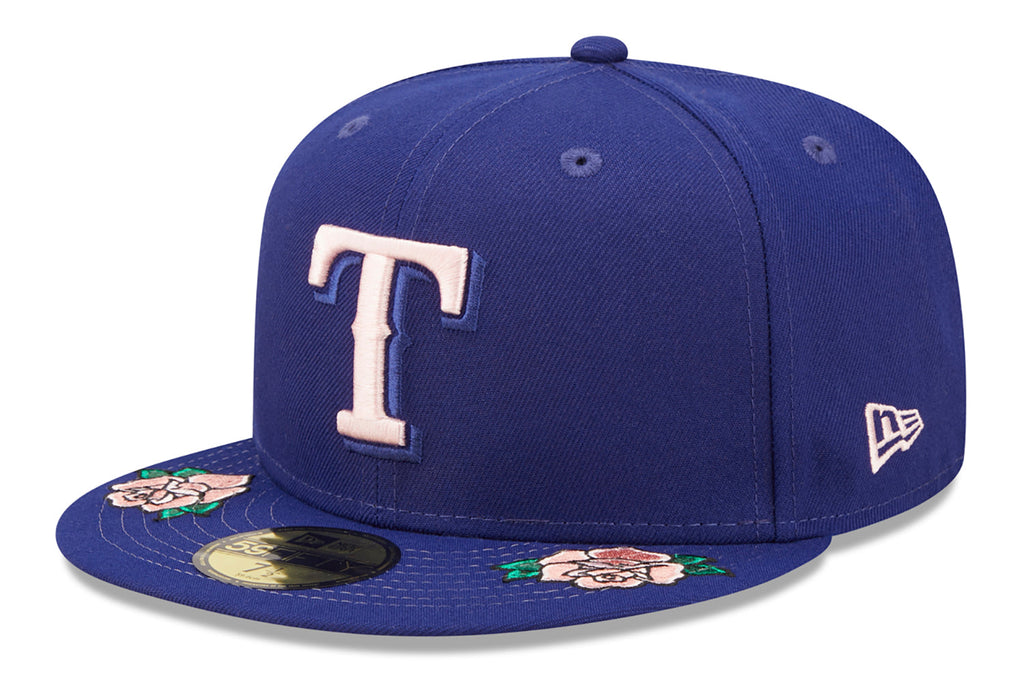 New Era x Lids HD Texas Rangers Double Rose 59FIFTY Fitted Cap