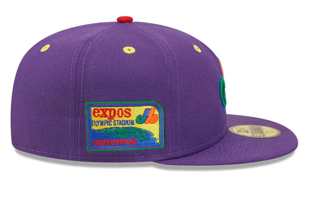 New Era x Lids HD  Montreal Expos ROYGBIV 2.0 59FIFTY Fitted Cap