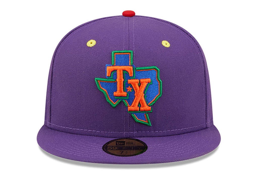 New Era x Lids HD  Texas Rangers ROYGBIV 2.0 59FIFTY Fitted Cap