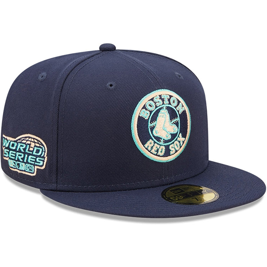 New Era x Lids HD  Boston Red Sox Oceanside Peach 2022 59FIFTY Fitted Cap