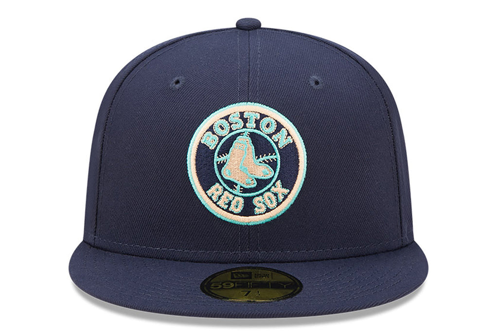 New Era x Lids HD  Boston Red Sox Oceanside Peach 2022 59FIFTY Fitted Cap