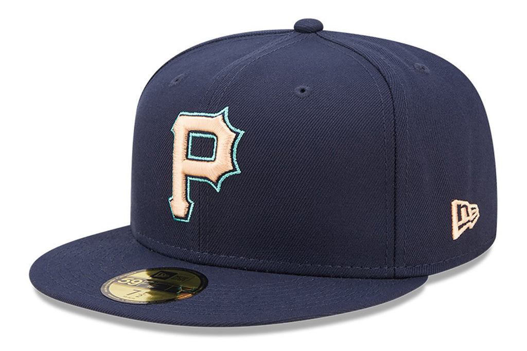 New Era x Lids HD  Pittsburgh Pirates Oceanside Peach 2022 59FIFTY Fitted Cap