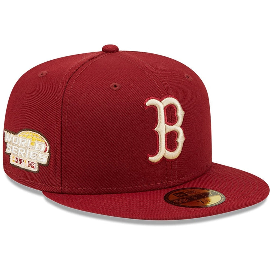 New Era x Lids HD  Boston Red Sox Cardinal Sunshine 2022 59FIFTY Fitted Cap