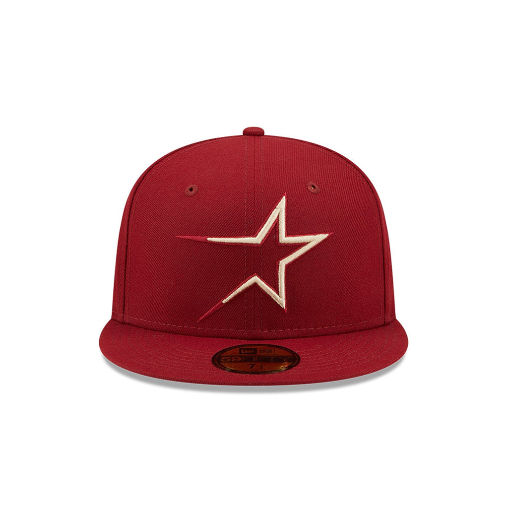 New Era x Lids HD  Houston Astros Cardinal Sunshine 2022 59FIFTY Fitted Cap