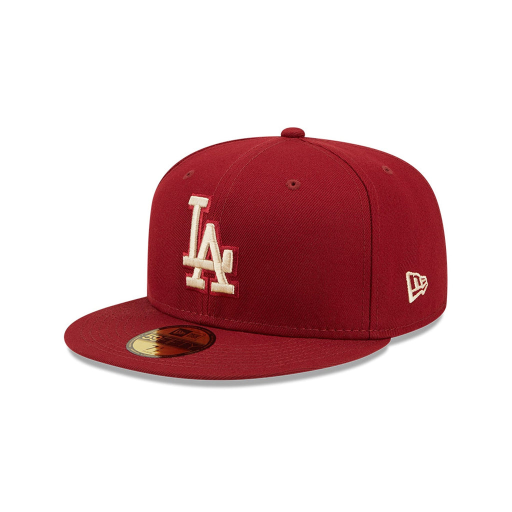 New Era x Lids HD  Los Angeles Dodgers Cardinal Sunshine 2022 59FIFTY Fitted Cap