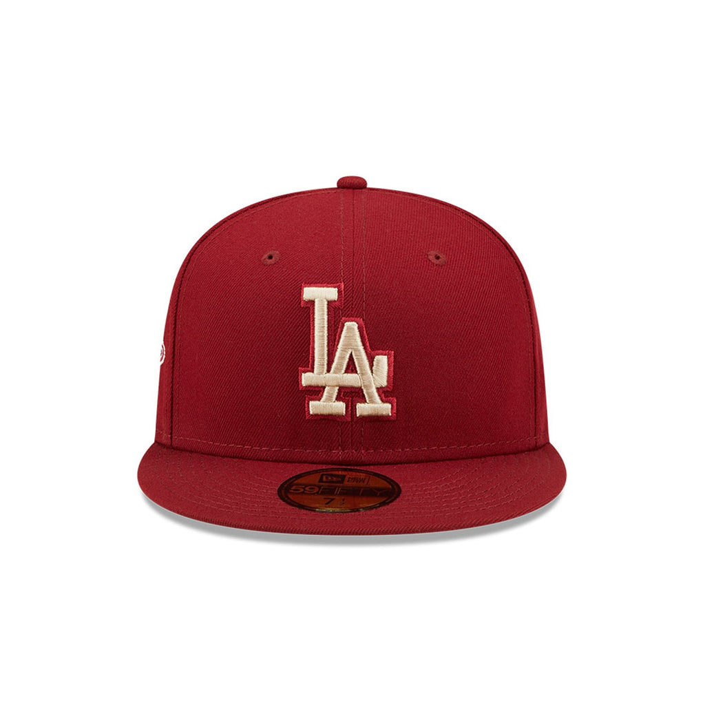 New Era x Lids HD  Los Angeles Dodgers Cardinal Sunshine 2022 59FIFTY Fitted Cap