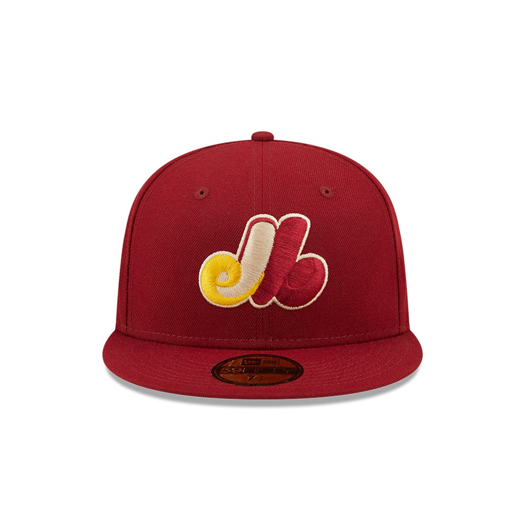 New Era x Lids HD  Montreal Expos Cardinal Sunshine 2022 59FIFTY Fitted Cap