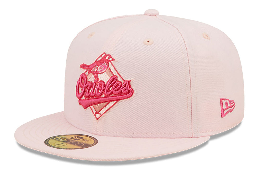 New Era x Lids HD  Baltimore Orioles Pink 2022 B-MORE 59FIFTY Fitted Cap