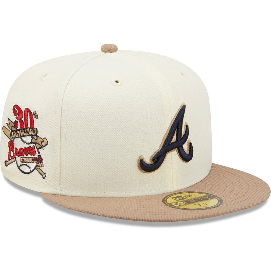 New Era x Lids HD  Atlanta Braves Strictly Business 59FIFTY Fitted Cap