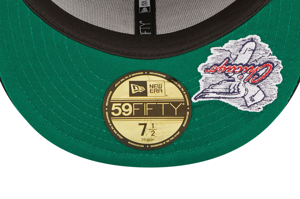 New Era Chicago White Sox 95 Years Black Metallic Edition 9FIFTY A Frame Snapback Hat