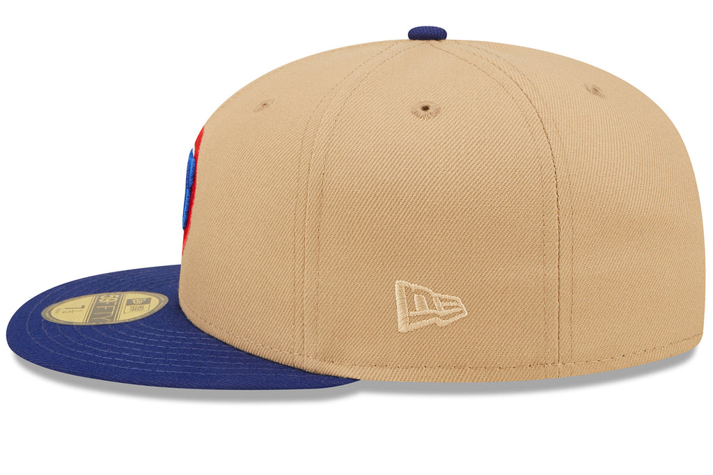 New Era x Lids HD  Chicago Cubs Classic Camel 2022 59FIFTY Fitted Cap