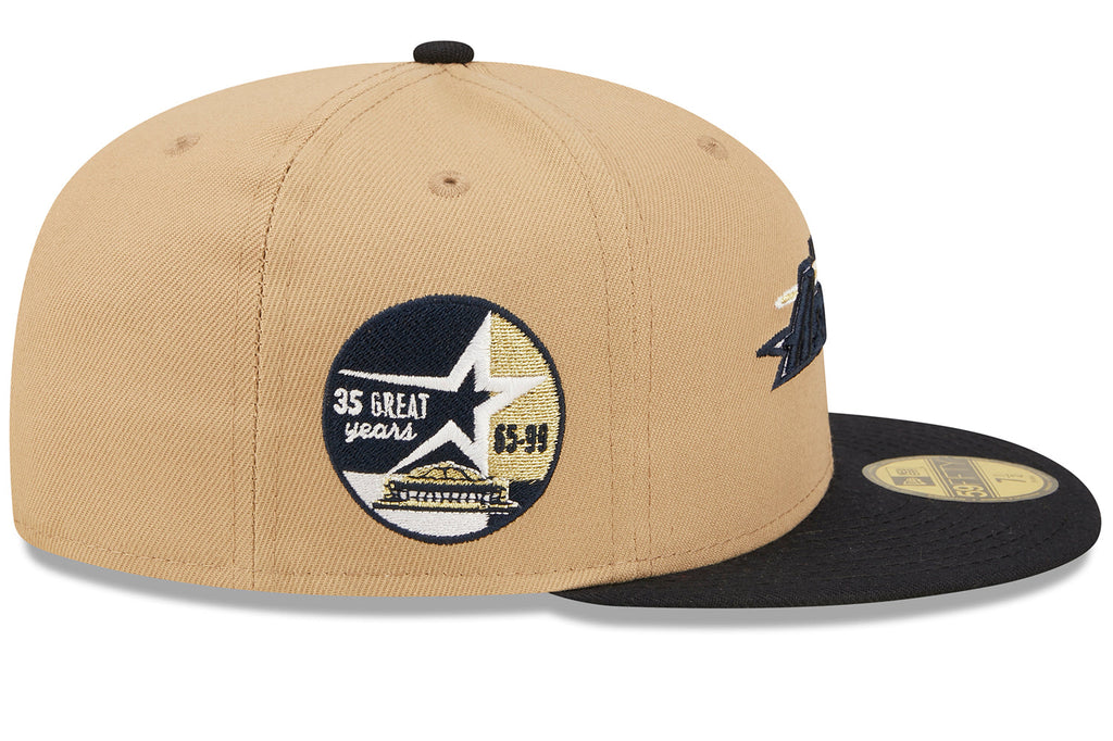 New Era x Lids HD Houston Astros Classic Camel 2022 59FIFTY Fitted Cap