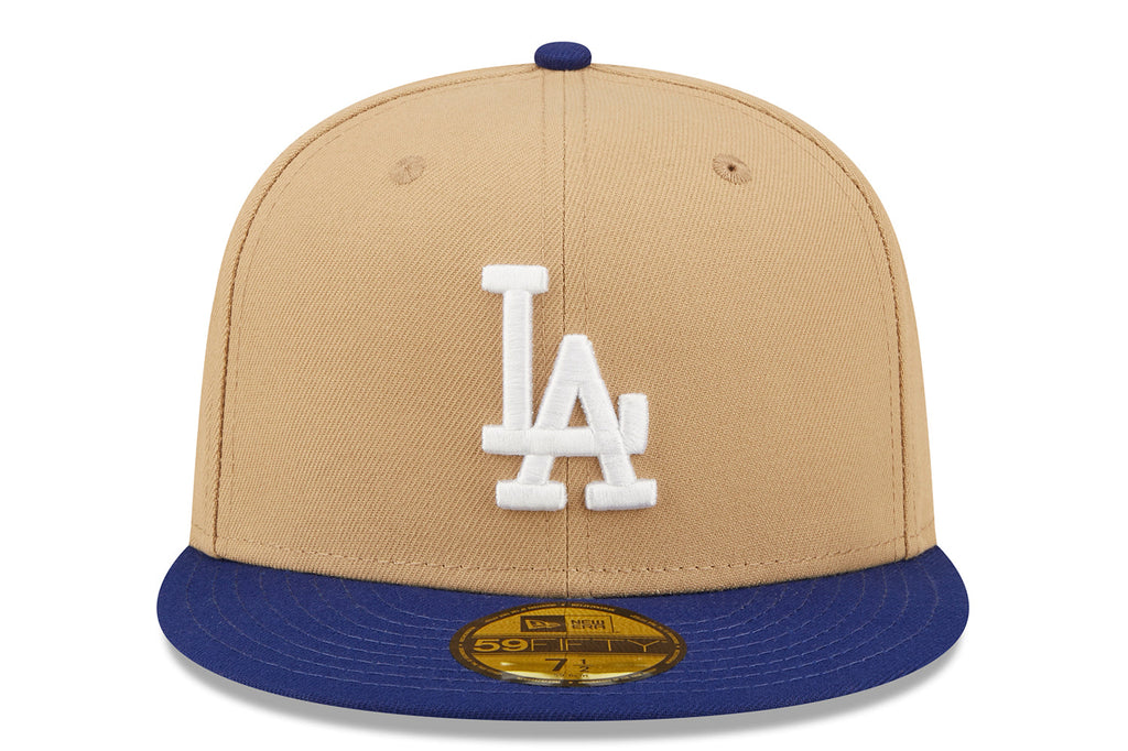 New Era x Lids HD  Los Angeles Dodgers Classic Camel 2022 59FIFTY Fitted Cap
