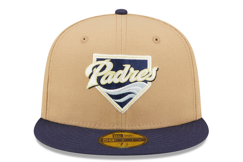 New Era x Lids HD  San Diego Padres Classic Camel 2022 59FIFTY Fitted Cap