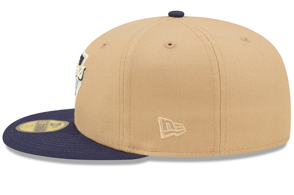 New Era x Lids HD  San Diego Padres Classic Camel 2022 59FIFTY Fitted Cap