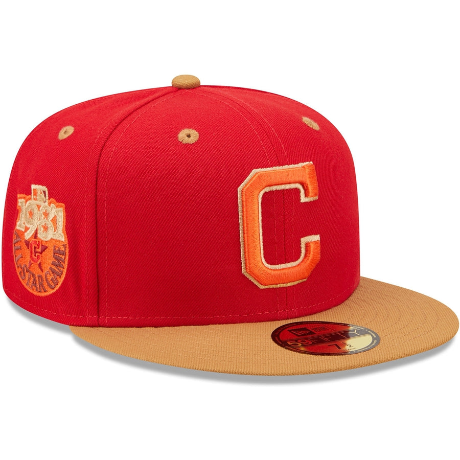 New Era x Lids HD  Cleveland Indians Red Rock 2022 59FIFTY Fitted Cap