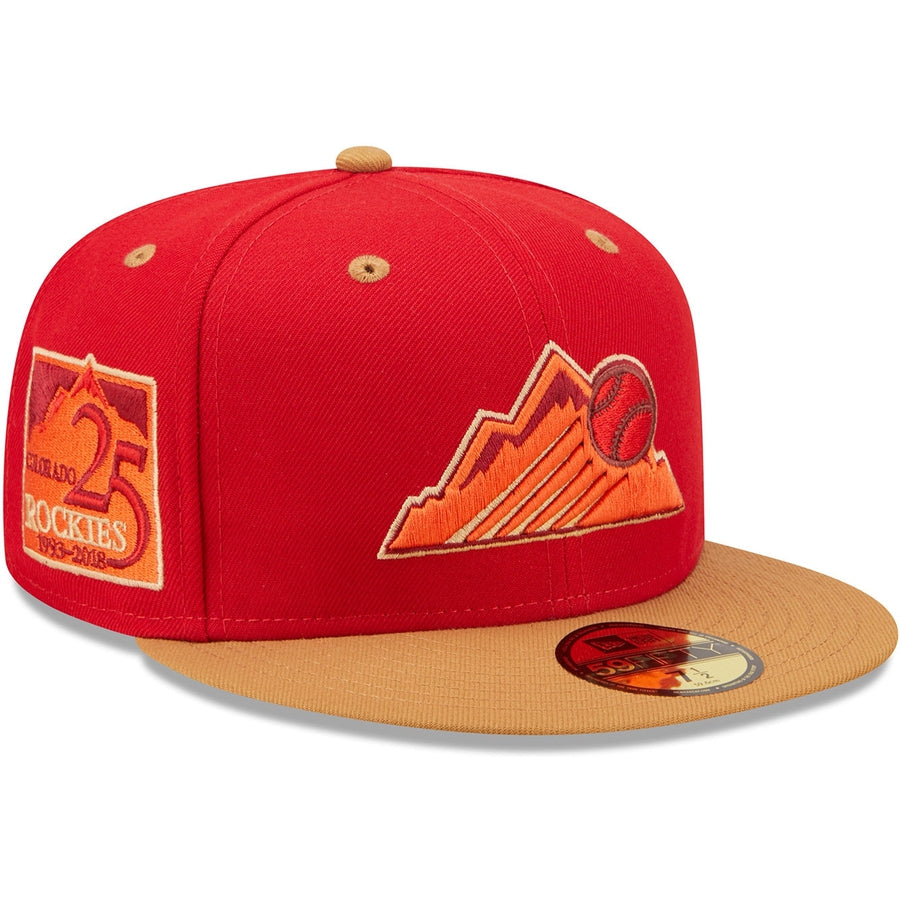 New Era x Lids HD  Colorado Rockies Red Rock 2022 59FIFTY Fitted Cap
