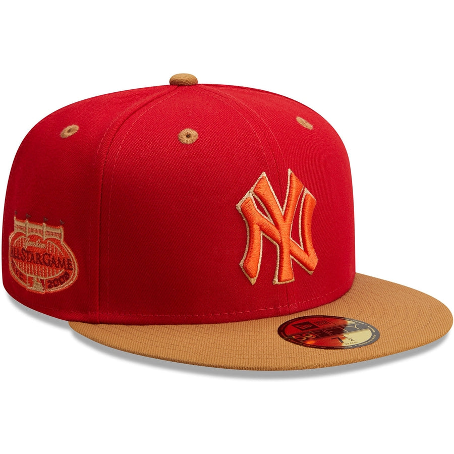 New Era x Lids HD  New York Yankees Red Rock 2022 59FIFTY Fitted Cap