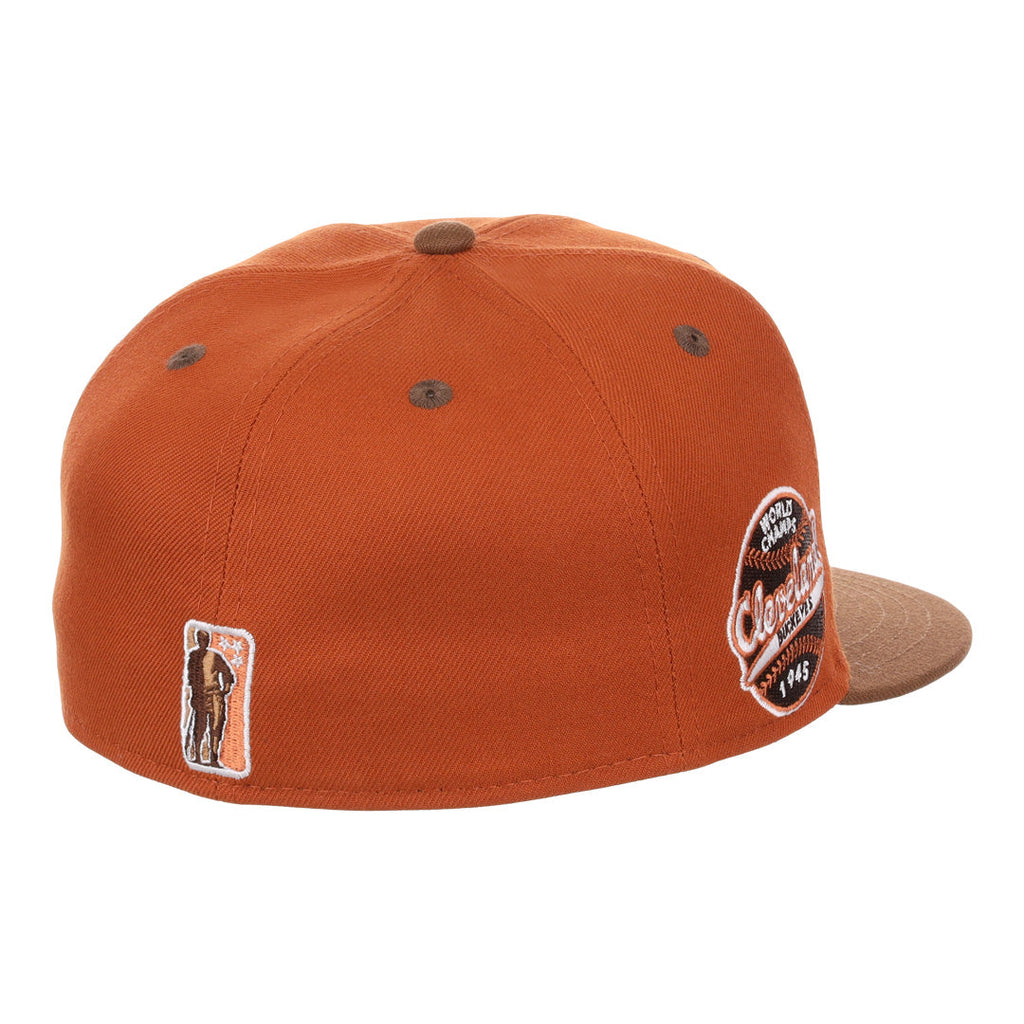 Ebbets Cleveland Buckeyes NLB Sandbag Fitted Hat