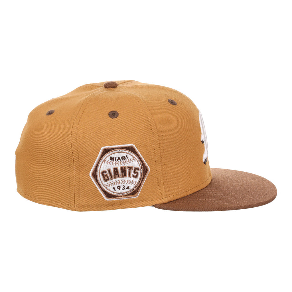 Ebbets Miami Giants NLB Sandbag Fitted Hat