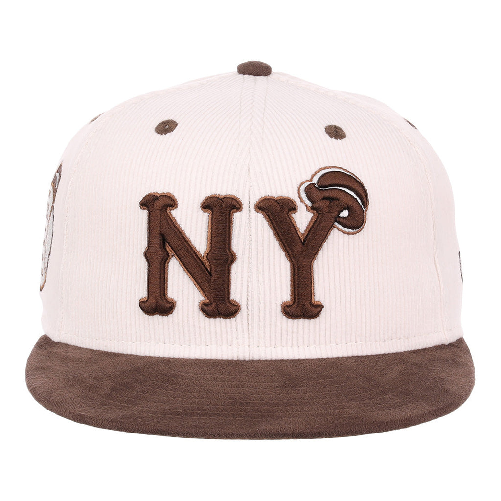 Ebbets New York Black Yankees NLB Sandbag Cord Fitted Hat