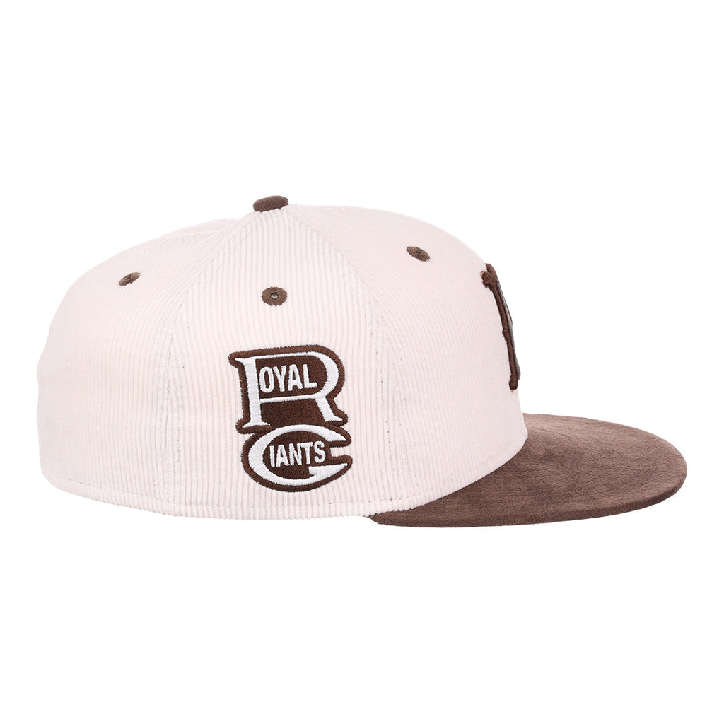 Ebbets Brooklyn Royal Giants NLB Sandbag Cord Fitted Hat