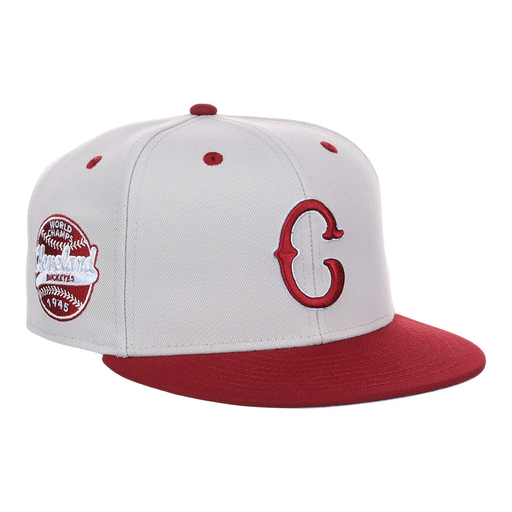 Ebbets Cleveland Buckeyes NLB Storm Chasers Fitted Hat