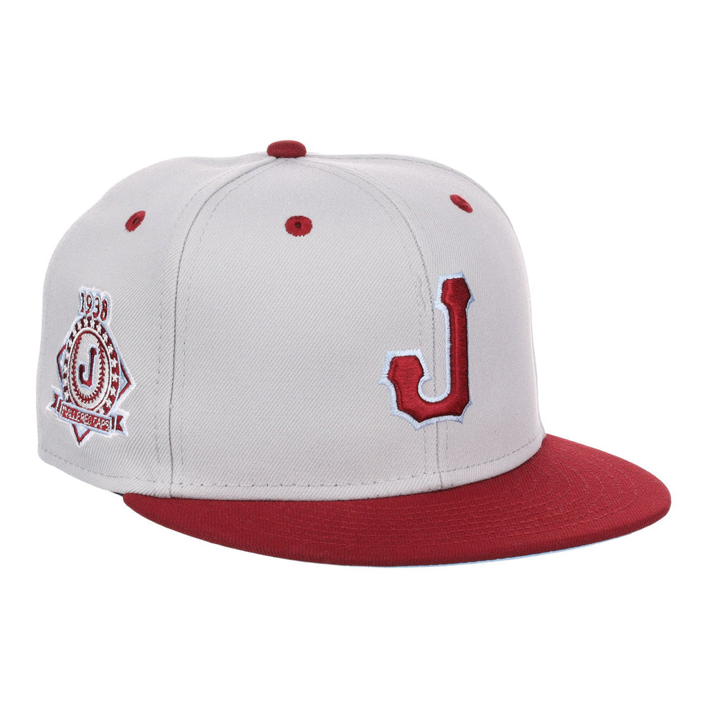 Ebbets Jax Red Caps NLB Storm Chasers Fitted Hat